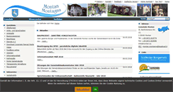 Desktop Screenshot of gemeinde.montan.bz.it