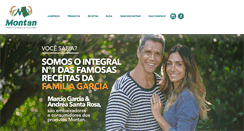 Desktop Screenshot of montan.com.br